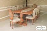 میز ناهارخوری دکورا با صندلی راشل کد ۳ خرید باروس (4)