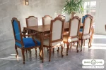 میز ناهارخوری رومینا مدل کلاسیک خرید باروس 665 (2)