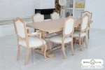 میز ناهارخوری چوبی دکورا کد ۸ خرید باروس (1)