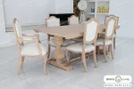 میز ناهارخوری چوبی دکورا کد ۸ خرید باروس (3)