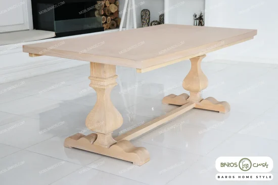 میز ناهارخوری چوبی دکورا کد ۸ خرید باروس (5)