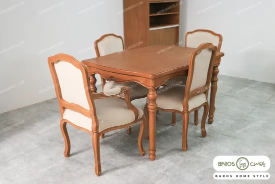 میز ناهارخوری کمجا ۴ نفره روتی خرید باروس (2)