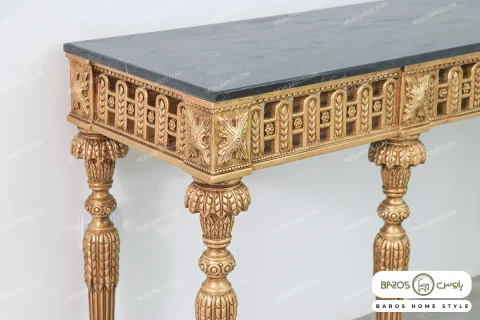 میز کنسول منبتی و شیک نوادا خرید مبل باروس 10191 (1)