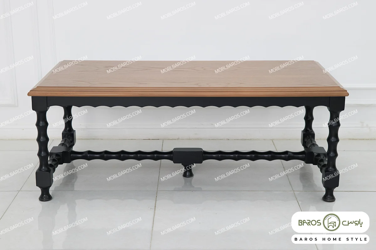 جلو مبلی و میز مبل چوبی جدید لوسیا خرید مبل باروس 1015 (1)