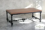 جلو مبلی و میز مبل چوبی جدید لوسیا خرید مبل باروس 1015 (3)