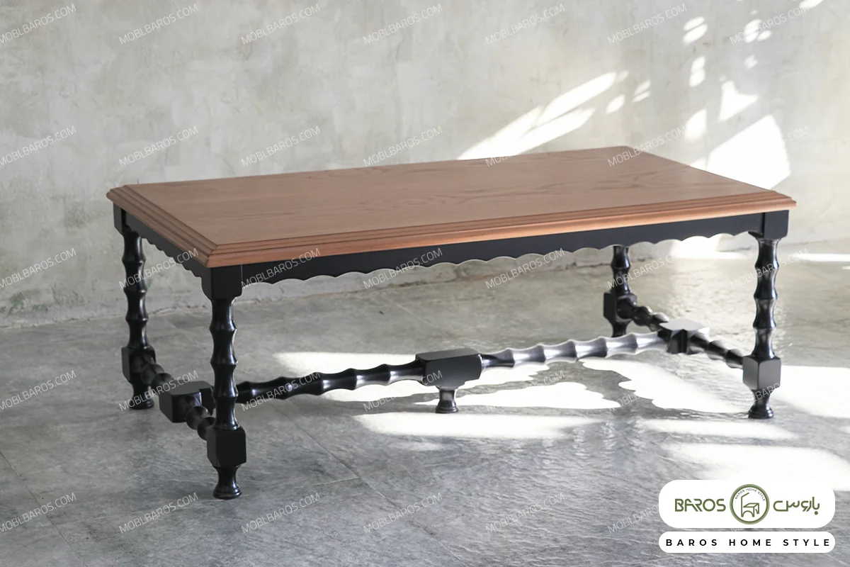 جلو مبلی و میز مبل چوبی جدید لوسیا خرید مبل باروس 1015 (3)