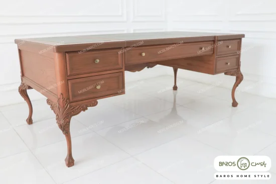 ست اداری مدیریتی کلاسیک مدل شارلوت خرید مبل باروس 1019 (12)