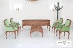 ست اداری مدیریتی کلاسیک مدل شارلوت خرید مبل باروس 1019 (5)