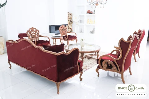 ست مبلمان ترکیبی کینگ و کویین کد ۲ خرید مبل باروس 49493 (2)