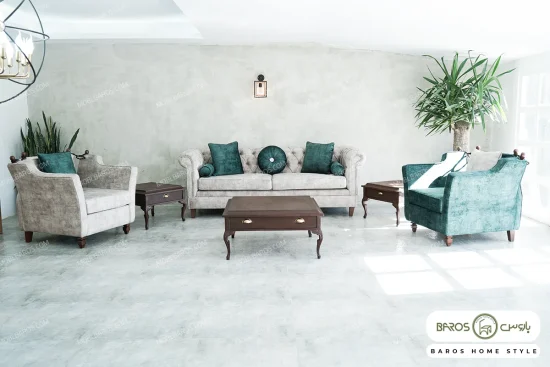 ست مبلمان راحتی شیک و جذاب رامونا خرید مبل باروس 9493 (3)