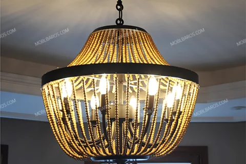 لوستر پذیرایی مدل اسپند 6 شعله خرید مبل باروس 38383 (1)
