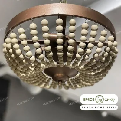 لوستر پذیرایی مدل انار 4 شعله خرید مبل باروس 1012 (4)