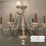 لوستر پذیرایی مدل خانباجی 6 شعله خرید مبل باروس 1018 (1)