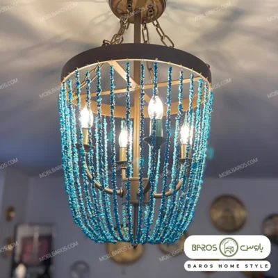 لوستر پذیرایی مدل فیروزه خرید مبل باروس 39393 (1)