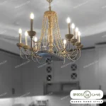 لوستر پذیرایی مدل لاینر خانباجی 10 شعله خرید مبل باروس ۳۹۳۹۲ (2)