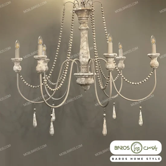 لوستر پذیرایی مدل ماهور 6 شعله خرید مبل باروس ۴۸۴۸۳ (1)