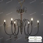 لوستر پذیرایی مدل گوشواره 6 شعله خرید مبل باروس 29232 (1)