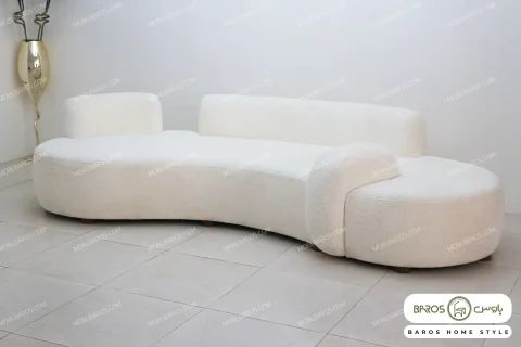 مبل راحتی جدید نرم و جذاب ۸ نفره پوکو کد ۵ خرید مبل باروس ۴۹۴۹۳ (3)