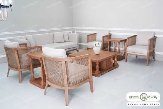 مبل راحتی حصیری جدید آیسل خرید مبل باروس 39392 (4)