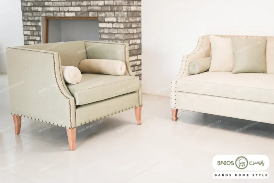 مبل راحتی گندم خرید مبل باروس 49893 (1)