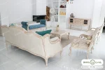 مبل سلطنتی کلاسیک کینگ به همراه بنچ خرید مبل باروس ۱۰۱۱ (2)