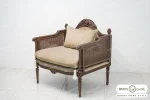 مبل نئوکلاسیک کاجی طرح گنجشک دار کد ۲ خرید مبل باروس ۱۳۹۱ (3)