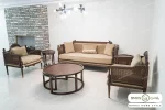 مبل نئوکلاسیک کاجی طرح گنجشک دار کد ۲ خرید مبل باروس ۱۳۹۱ (5)