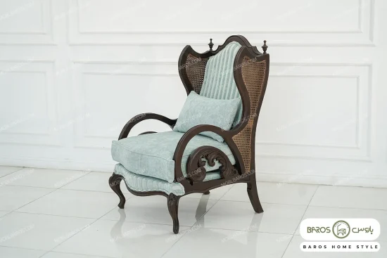 مبل نئوکلاسیک ۱۲ نفره ترکیبی ابزاری کاجی کینگ کد ۲ خرید مبل باروس 39492 (1)