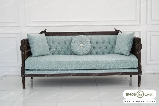 مبل نئوکلاسیک ۱۲ نفره ترکیبی ابزاری کاجی کینگ کد ۲ خرید مبل باروس 39492 (11)