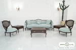 مبل نئوکلاسیک ۱۲ نفره ترکیبی ابزاری کاجی کینگ کد ۲ خرید مبل باروس 39492 (6)