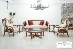 مبل نئوکلاسیک ۱۲ نفره کاجی، کویین، کینگ خرید مبل باروس 2342 (6)