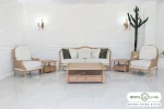 مبل کلاسیک راشل و روما با بنچ خرید مبل باروس 10293 (7)