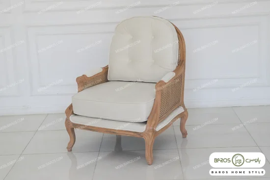 مبل کلاسیک راشل و روما با بنچ خرید مبل باروس 10293 (9)