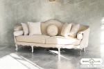 مبل کلاسیک و راحتی ۸ نفره گندم و جورجیا چستر شیاره و تک فرانسوی خرید مبل باروس 1013 (10)