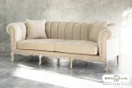 مبل کلاسیک و راحتی ۸ نفره گندم و جورجیا چستر شیاره و تک فرانسوی خرید مبل باروس 1013 (8)