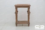 مبل کلاسیک کاجی با مبل تک نفره پرنس خرید مبل باروس 10183 (10)