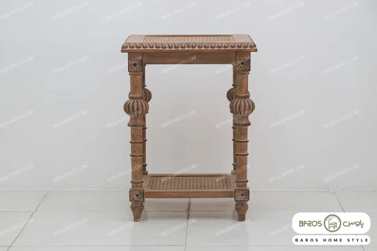 مبل کلاسیک کاجی با مبل تک نفره پرنس خرید مبل باروس 10183 (10)