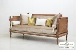 مبل کلاسیک کاجی با مبل تک نفره پرنس خرید مبل باروس 10183 (6)