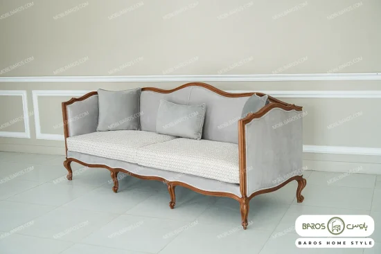 مبل کلاسیک گندم، چسترنیکا، رومینا فرانسوی خرید مبل باروس 49939 (7)