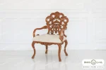 مبل کلاسیک ۱۰ نفره کاجی و چستر نیکا و کینگ خرید باروس (12)