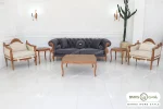 مبل کلاسیک ۱۰ نفره کاجی و چستر نیکا و کینگ خرید باروس (5)