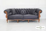 مبل کلاسیک ۱۰ نفره کاجی و چستر نیکا و کینگ خرید باروس (6)