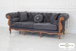 مبل کلاسیک ۱۰ نفره کاجی و چستر نیکا و کینگ خرید باروس (7)