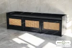 میز تلویزیون حصیری و چوبی مدل لوسیا خرید مبل باروس 1013 (4)