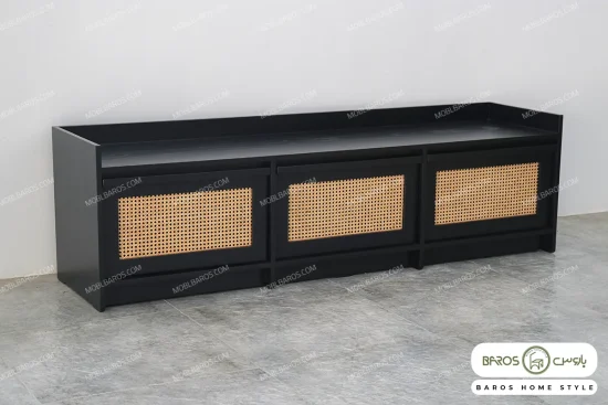میز تلویزیون حصیری و چوبی مدل لوسیا خرید مبل باروس 1013 (6)
