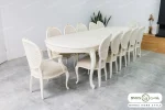 میز غذاخوری چوبی لورنزو کد ۷ خرید مبل باروس ۱۰۱۴ (1)