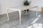 میز ناهار خوری کلاسیک طرح دار و ترکیبی مدل رومینا کد ۳ خرید مبل باروس ۱۰۱۲ (8)