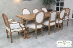 میز ناهارخوری دکورا با صندلی راشل کد ۸ خرید مبل باروس ۱۰۱۲ (3)
