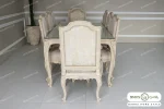 میز ناهارخوری راشل با صندلی فرانسوی خرید مبل باروس 1923 (1)