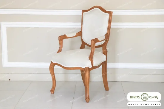 میز ناهارخوری چوبی و لاکچری دکورا با صندلی گندم خرید مبل باروس 1018 (3)